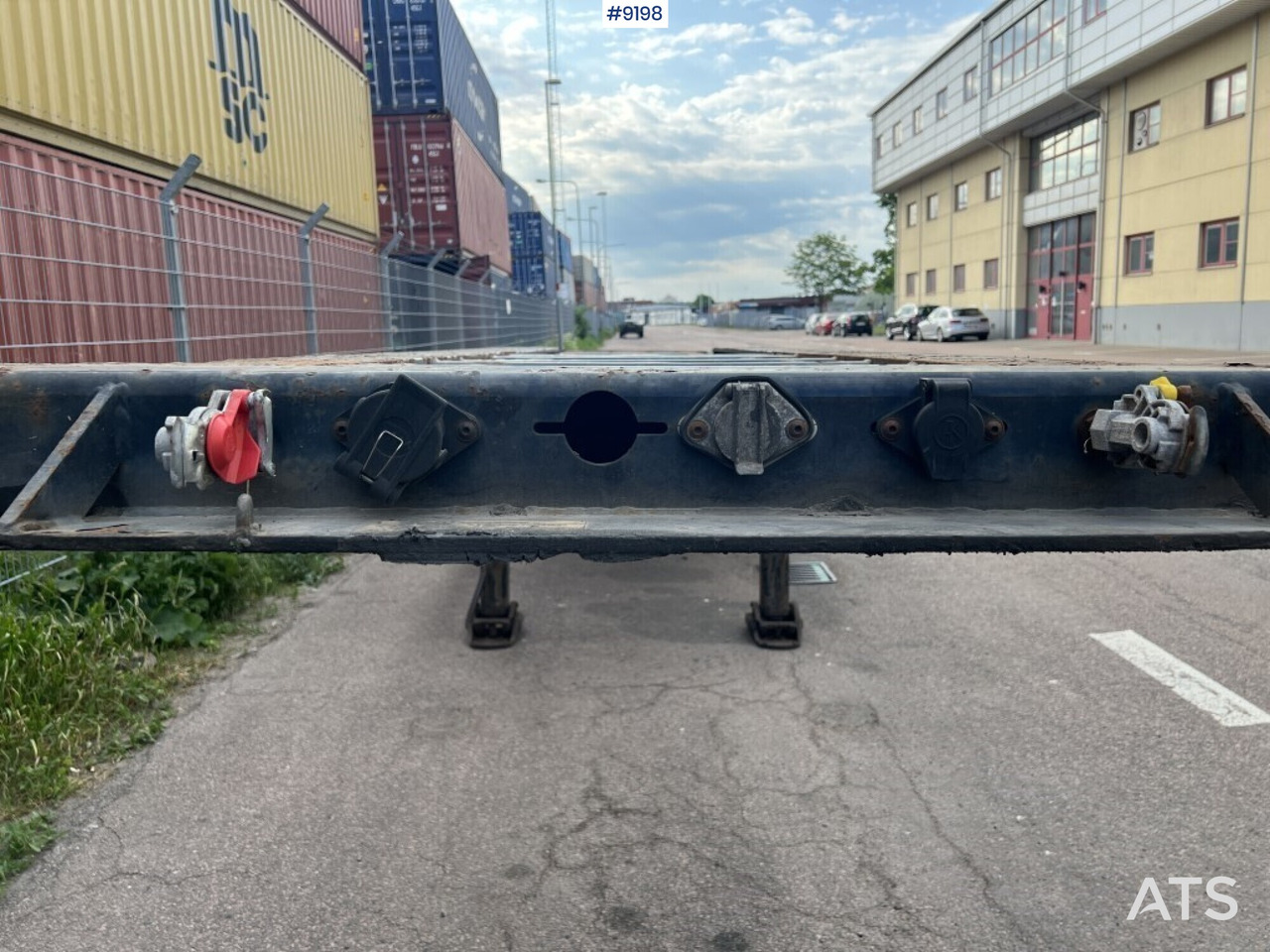 Container chassi - Krone SD - Konteinerveduk/ Tõstukiga poolhaagis: pilt 2 Container chassi - Krone SD - Konteinerveduk/ Tõstukiga poolhaagis: pilt 2