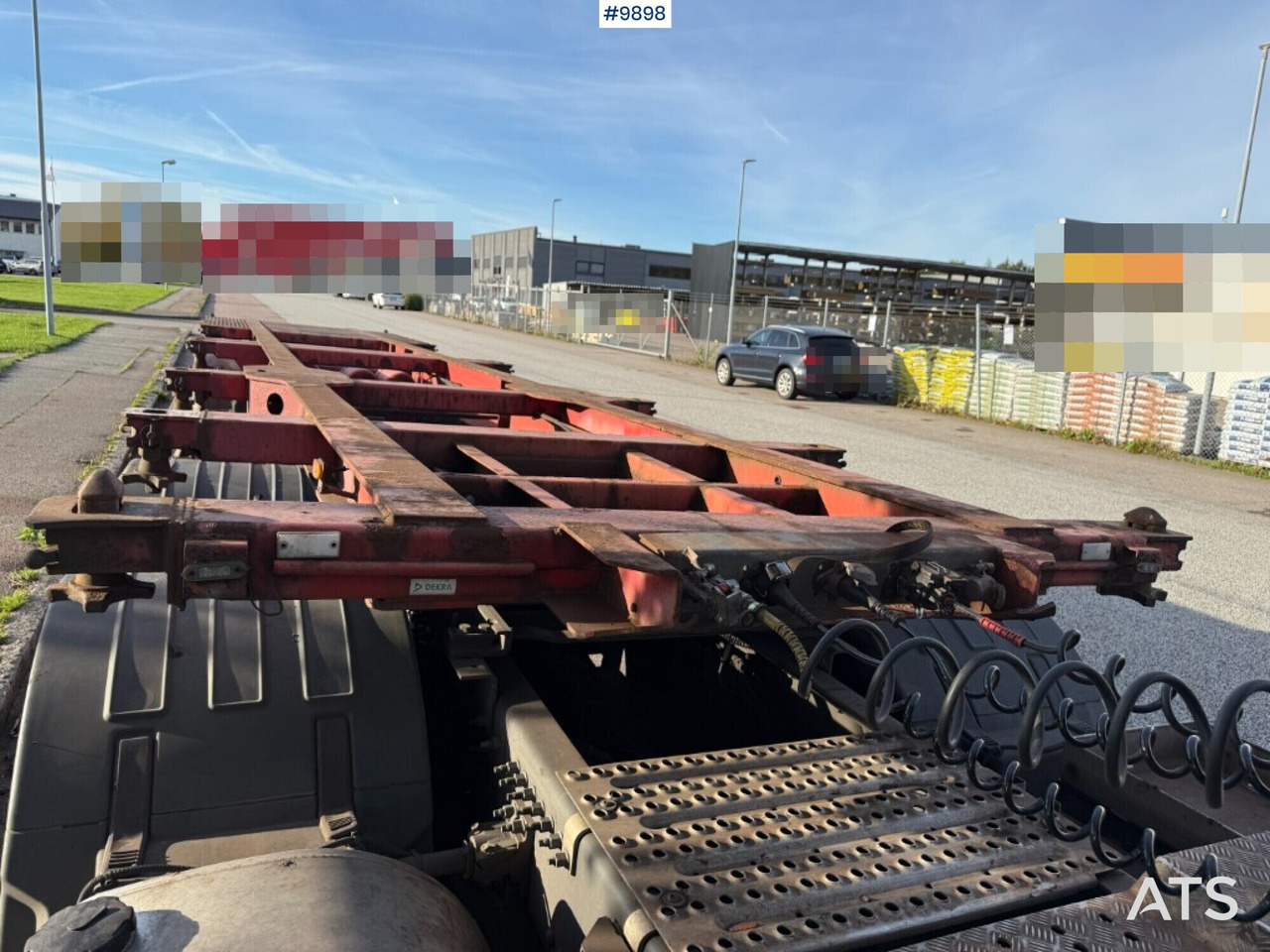 Container chassis Fliegl SDS 400 - Konteinerveduk/ Tõstukiga poolhaagis: pilt 4 Container chassis Fliegl SDS 400 - Konteinerveduk/ Tõstukiga poolhaagis: pilt 4