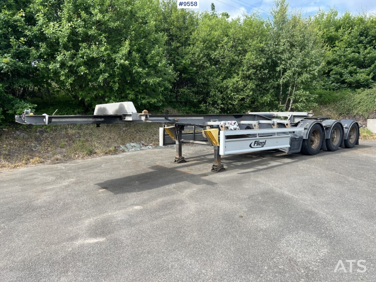 Container link - trailer Fliegl SDS 420 - Konteinerveduk/ Tõstuk järelhaagis: pilt 1 Container link - trailer Fliegl SDS 420 - Konteinerveduk/ Tõstuk järelhaagis: pilt 1
