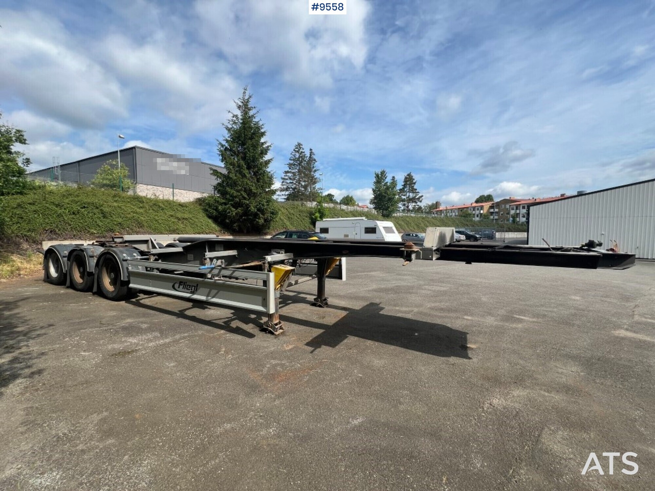 Container link - trailer Fliegl SDS 420 - Konteinerveduk/ Tõstuk järelhaagis: pilt 2 Container link - trailer Fliegl SDS 420 - Konteinerveduk/ Tõstuk järelhaagis: pilt 2