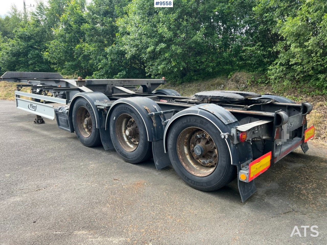 Container link - trailer Fliegl SDS 420 - Konteinerveduk/ Tõstuk järelhaagis: pilt 4 Container link - trailer Fliegl SDS 420 - Konteinerveduk/ Tõstuk järelhaagis: pilt 4