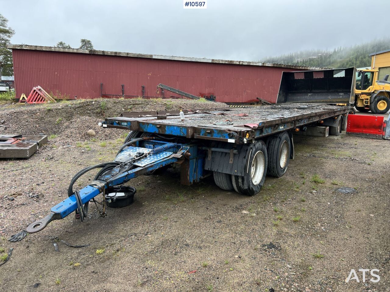 Contar 1020 LDT Trailer - 4-axle - Platvormhaagis/ Madelhaagis: pilt 1 Contar 1020 LDT Trailer - 4-axle - Platvormhaagis/ Madelhaagis: pilt 1