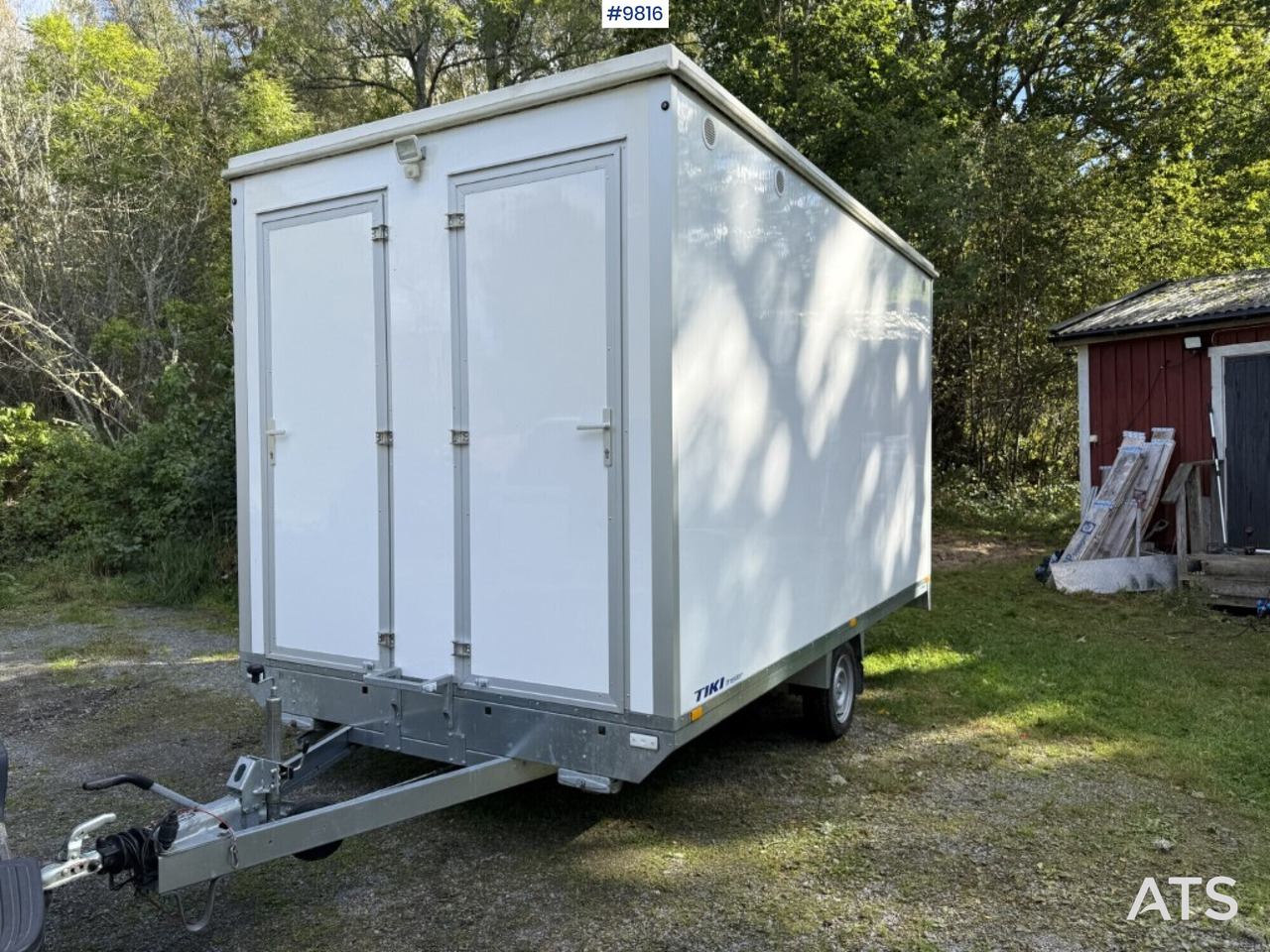 Crew trailer TIKI OP420-RB - Ehitusmahuti, Haagis: pilt 3 Crew trailer TIKI OP420-RB - Ehitusmahuti, Haagis: pilt 3