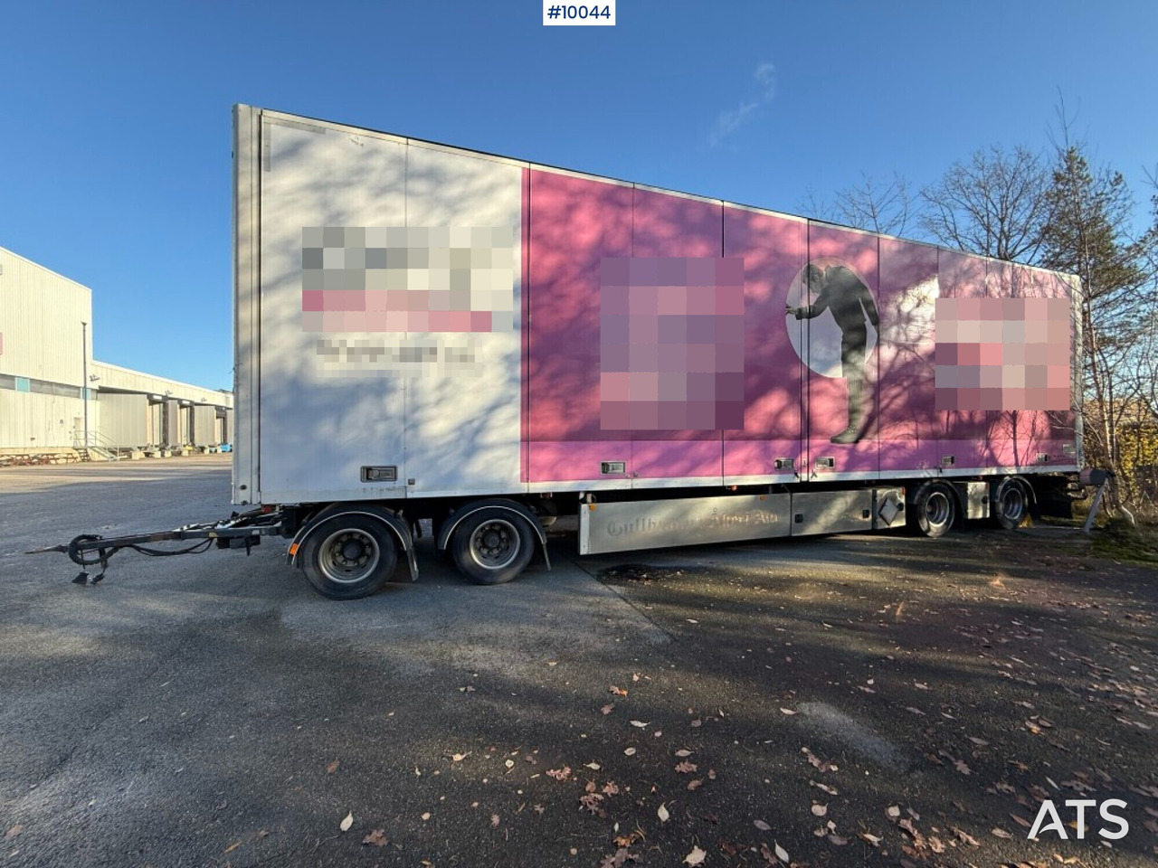 Ekeri S8-D cabinet trailer with opening side - Furgoonjärelhaagis: pilt 2 Ekeri S8-D cabinet trailer with opening side - Furgoonjärelhaagis: pilt 2