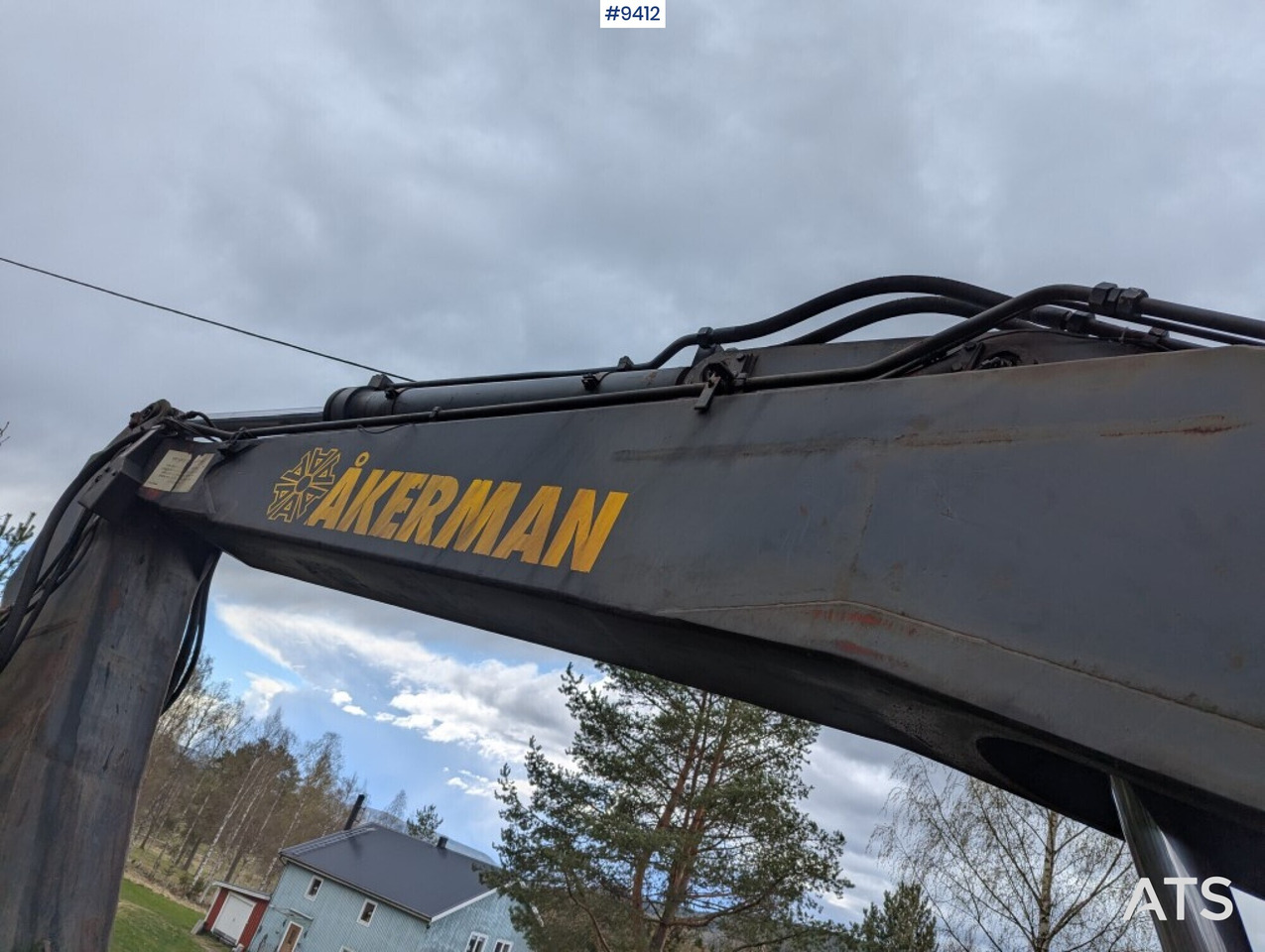 Lintekskavaator Excavator Åkerman H10B with buckets: pilt 11