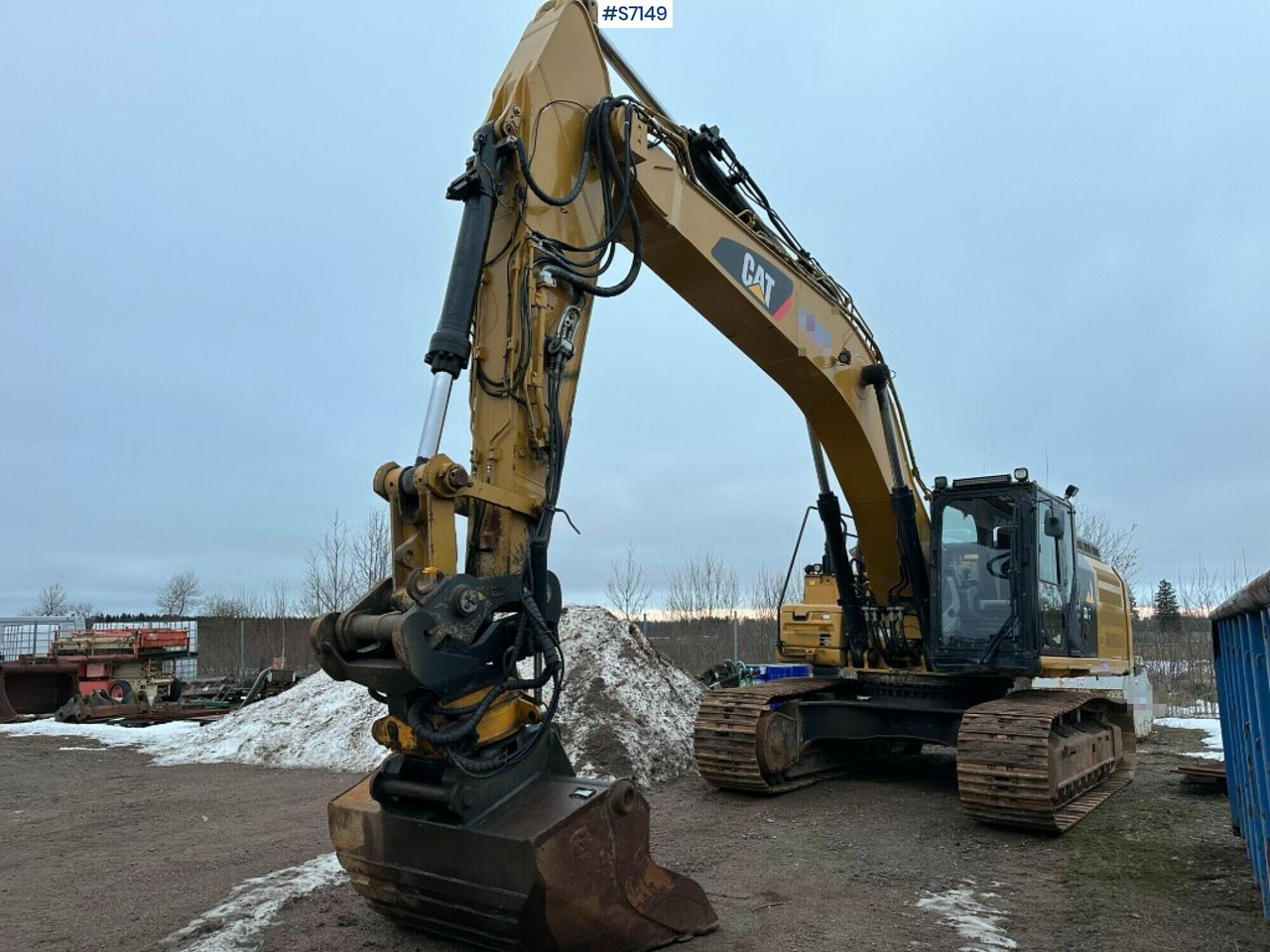 Excavator Cat 336F LXE with rotor - Ekskavaator: pilt 2 Excavator Cat 336F LXE with rotor - Ekskavaator: pilt 2