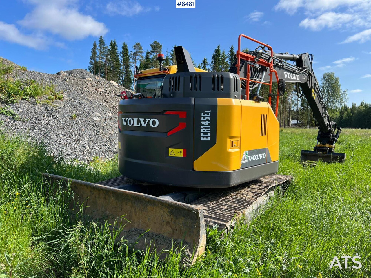 Excavator Volvo ECR145 EL with 1365 h - Lintekskavaator: pilt 4 Excavator Volvo ECR145 EL with 1365 h - Lintekskavaator: pilt 4