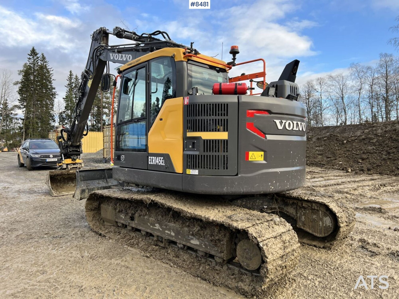 Excavator Volvo ECR145 EL with 1365 h - Lintekskavaator: pilt 4 Excavator Volvo ECR145 EL with 1365 h - Lintekskavaator: pilt 4