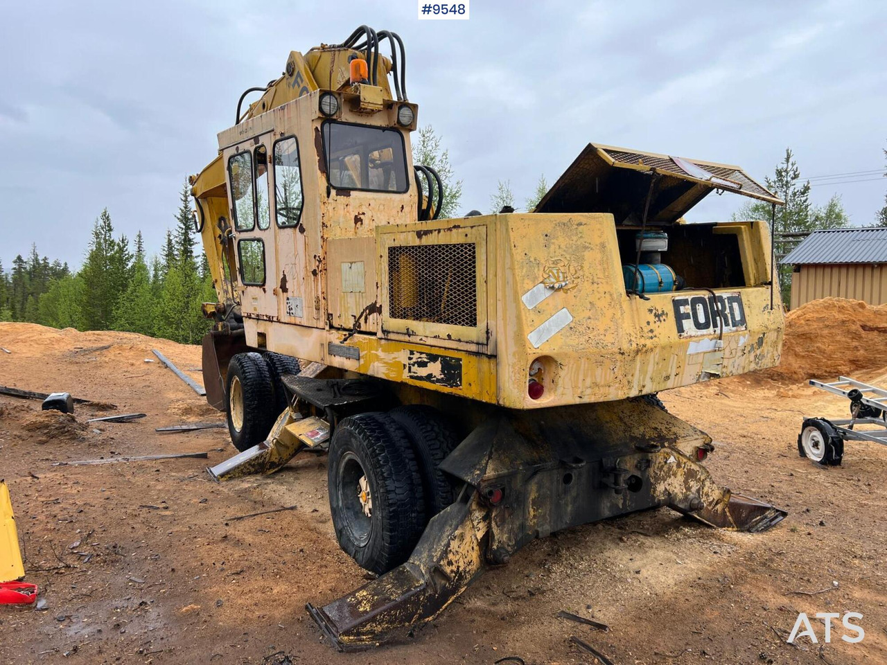 FORD Wheel excavator (VIDEO) - Ratastel ekskavaator: pilt 4 FORD Wheel excavator (VIDEO) - Ratastel ekskavaator: pilt 4