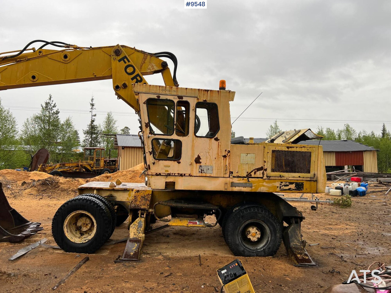 FORD Wheel excavator (VIDEO) - Ratastel ekskavaator: pilt 5 FORD Wheel excavator (VIDEO) - Ratastel ekskavaator: pilt 5