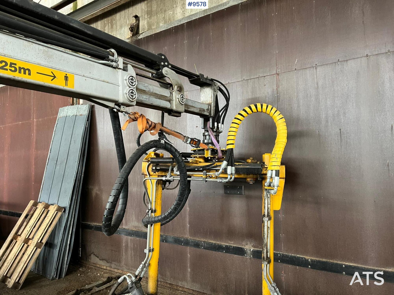 Fencecutter Hinnagårds T125B with Cranab crane - Aiaseadmed: pilt 3 Fencecutter Hinnagårds T125B with Cranab crane - Aiaseadmed: pilt 3