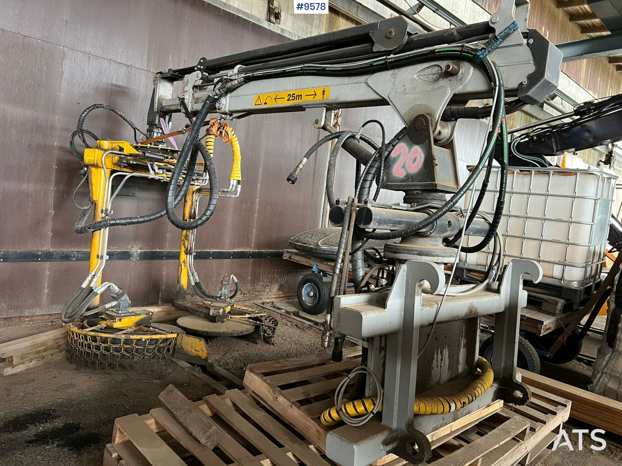 Fencecutter Hinnagårds T125B with Cranab crane - Aiaseadmed: pilt 5 Fencecutter Hinnagårds T125B with Cranab crane - Aiaseadmed: pilt 5