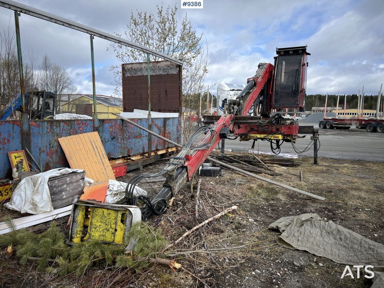 HIAB LOGLIFT F108 ST 96 Timber crane / logging crane - Kraana-manipulaator: pilt 3 HIAB LOGLIFT F108 ST 96 Timber crane / logging crane - Kraana-manipulaator: pilt 3