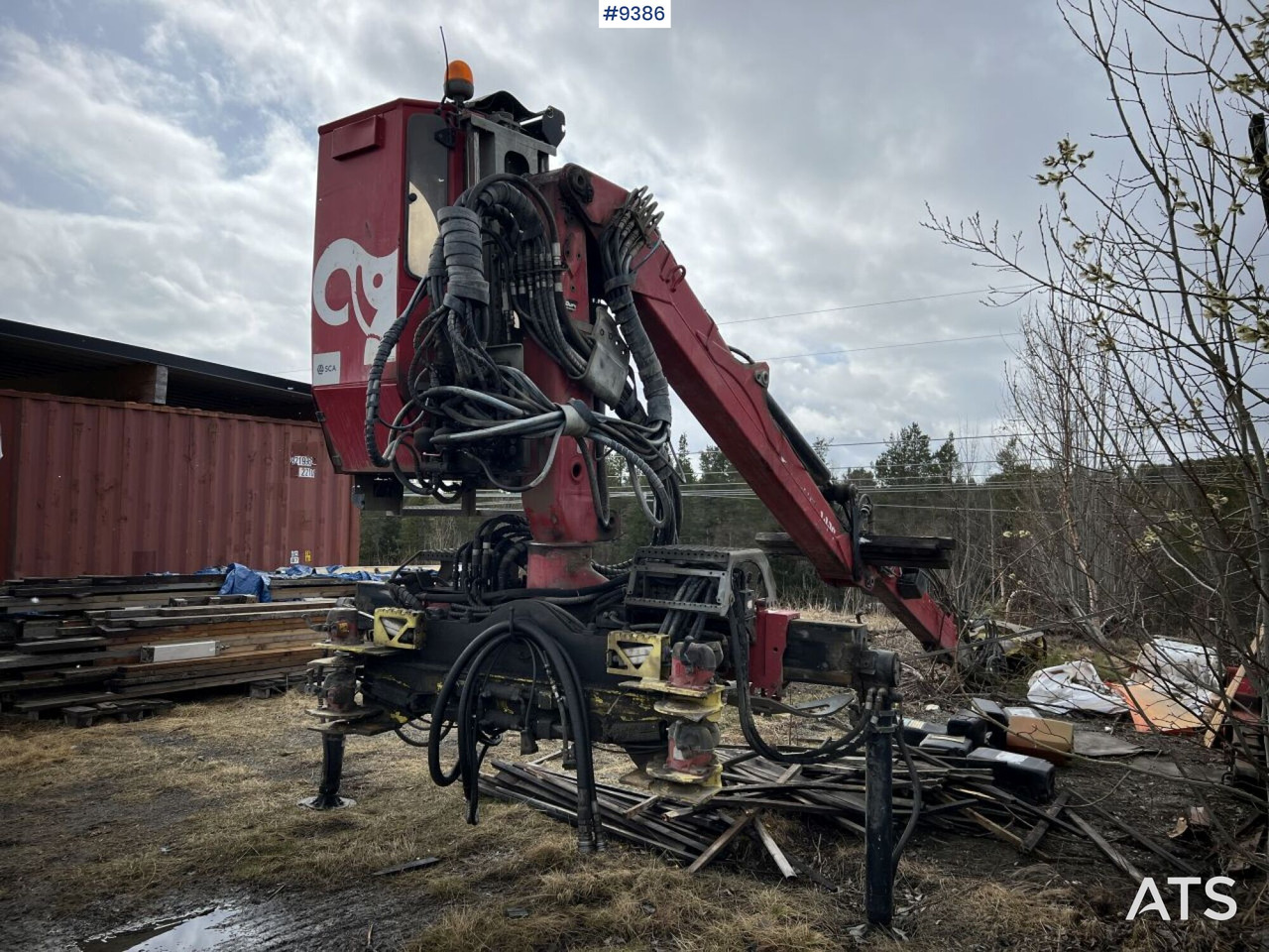 HIAB LOGLIFT F108 ST 96 Timber crane / logging crane - Kraana-manipulaator: pilt 2 HIAB LOGLIFT F108 ST 96 Timber crane / logging crane - Kraana-manipulaator: pilt 2
