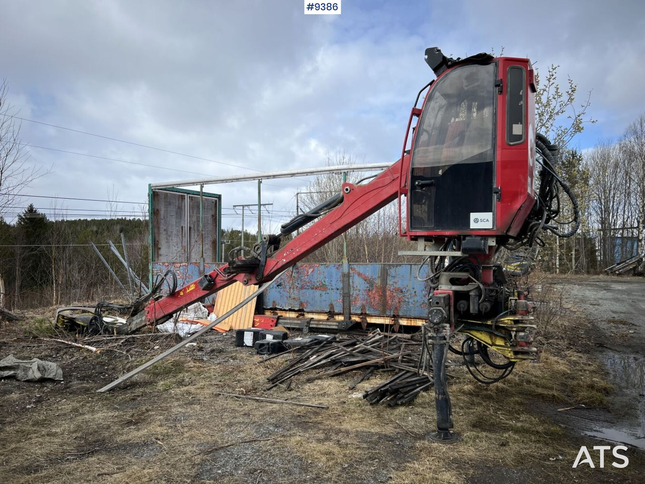 HIAB LOGLIFT F108 ST 96 Timber crane / logging crane - Kraana-manipulaator: pilt 1 HIAB LOGLIFT F108 ST 96 Timber crane / logging crane - Kraana-manipulaator: pilt 1