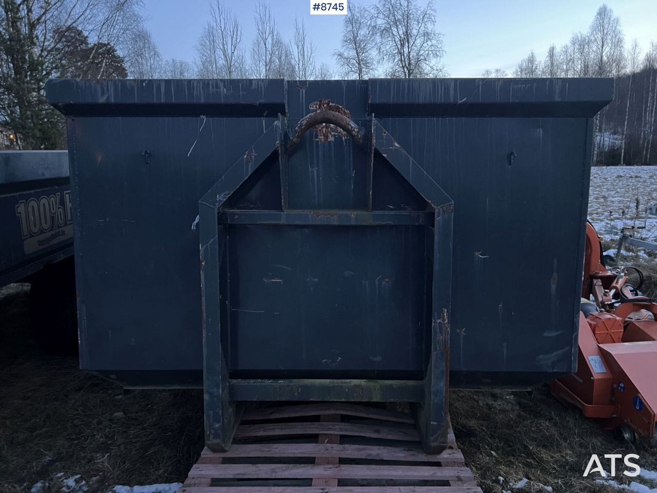 Multilift konteiner Hardox load changer bed: pilt 13