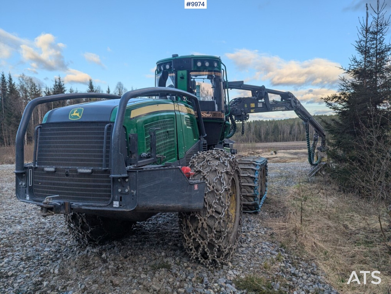 Harvester John Deere 1170G - Metsakoristaja: pilt 5 Harvester John Deere 1170G - Metsakoristaja: pilt 5