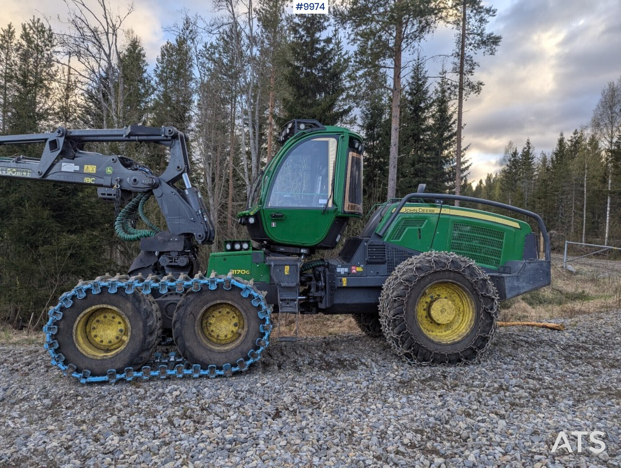 Harvester John Deere 1170G - Metsakoristaja: pilt 2 Harvester John Deere 1170G - Metsakoristaja: pilt 2