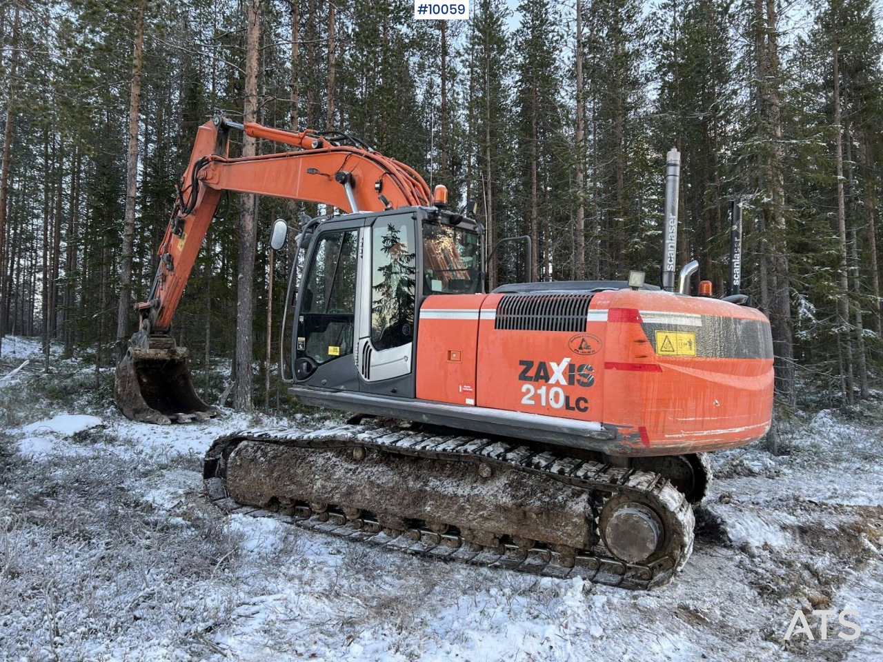 Hitachi ZX210LC-3 Excavator with rotor and tooth bucket - Lintekskavaator: pilt 1 Hitachi ZX210LC-3 Excavator with rotor and tooth bucket - Lintekskavaator: pilt 1