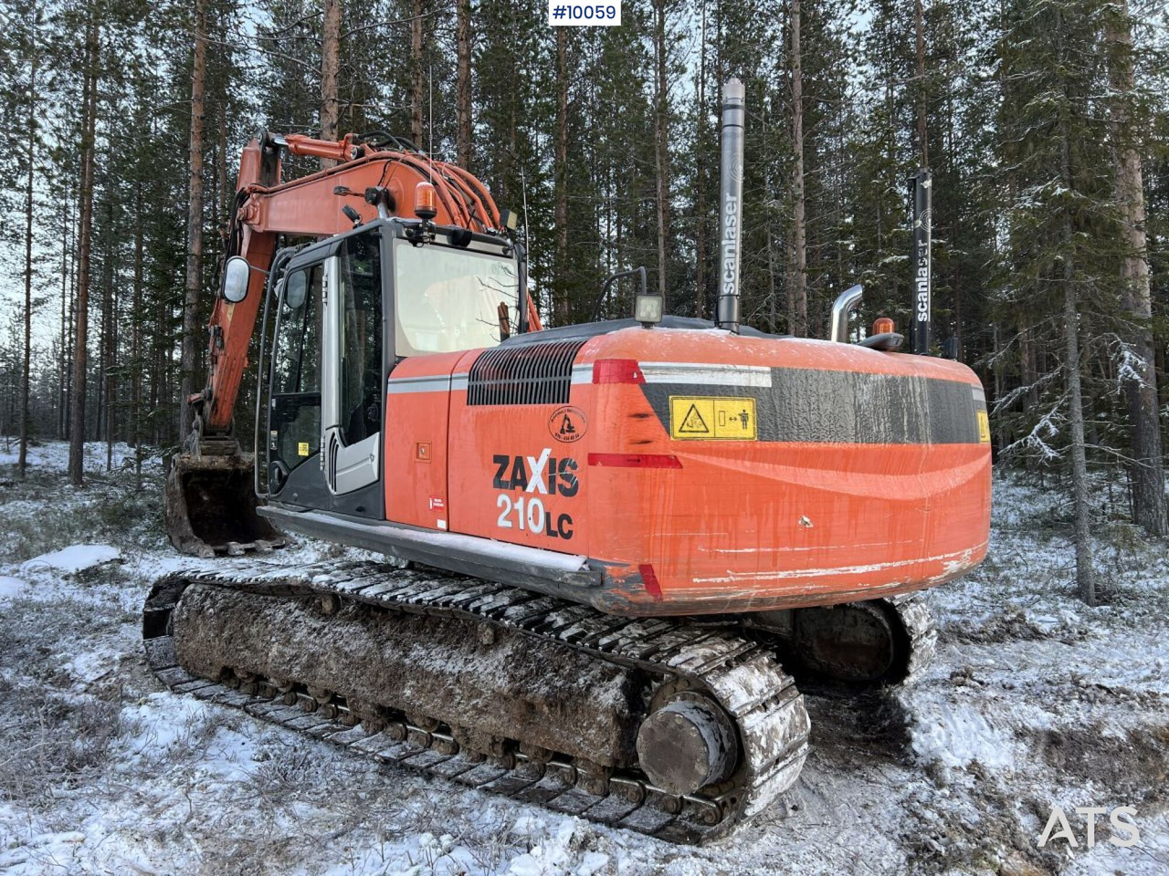 Hitachi ZX210LC-3 Excavator with rotor and tooth bucket - Lintekskavaator: pilt 2 Hitachi ZX210LC-3 Excavator with rotor and tooth bucket - Lintekskavaator: pilt 2