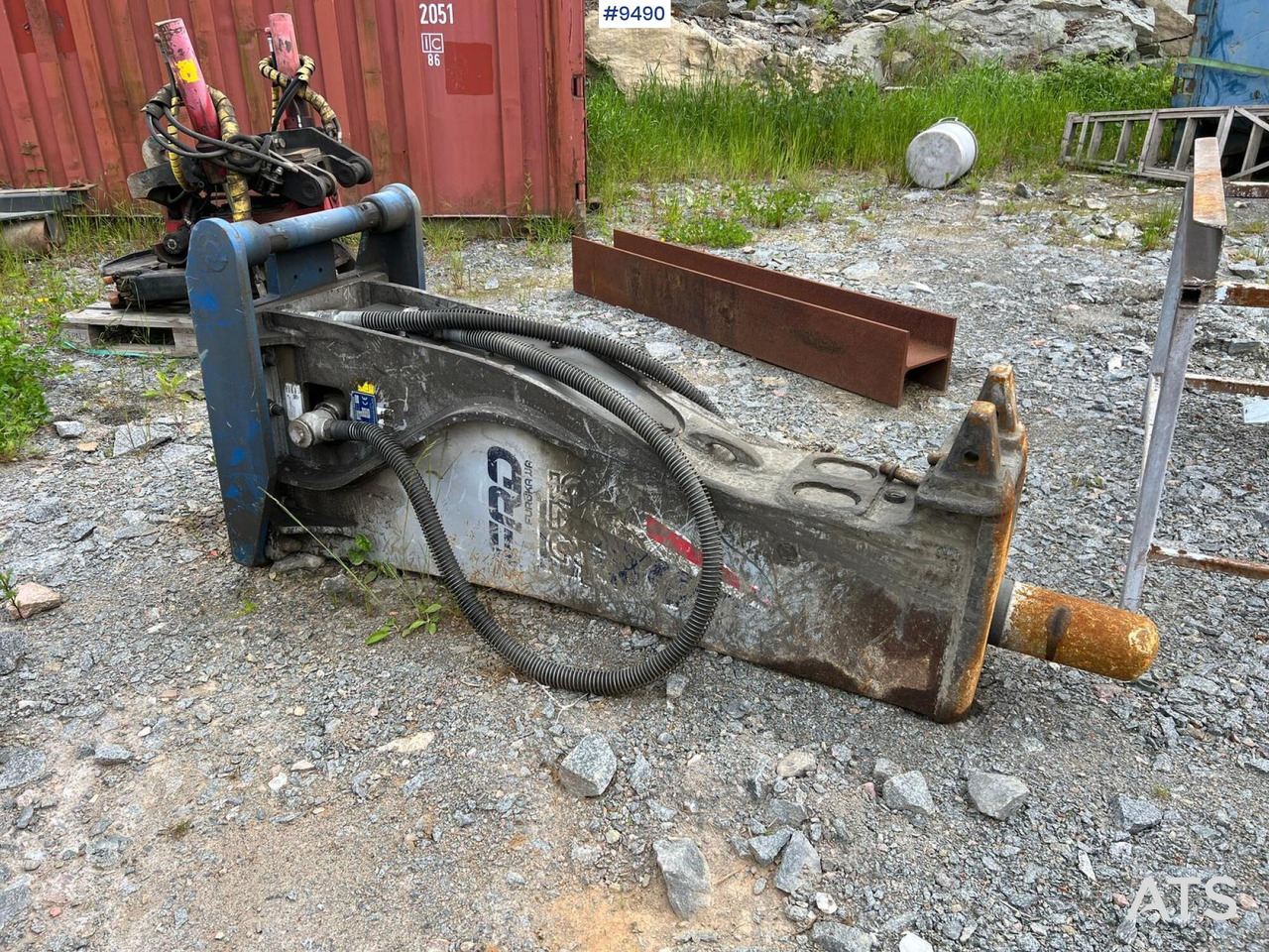 Hydraulic hammer FXJ275 Furukawa Rock drill - Hüdrauliline haamer - Ehitusmasinad: pilt 2 Hydraulic hammer FXJ275 Furukawa Rock drill - Hüdrauliline haamer - Ehitusmasinad: pilt 2