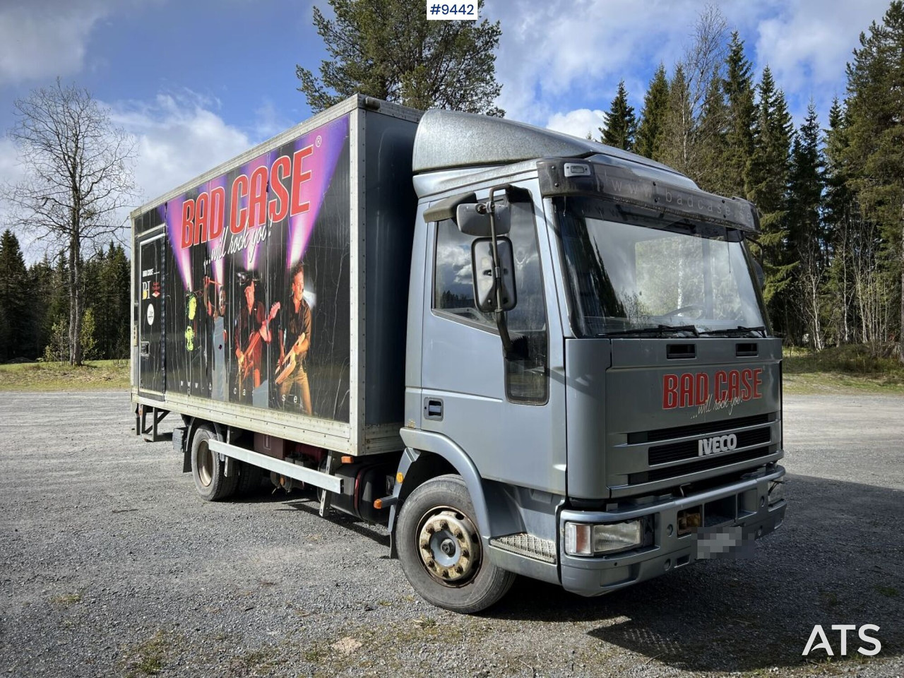 IVECO 85 E18 Box Truck with tail lift (VIDEO) - Kasti veoauto: pilt 1 IVECO 85 E18 Box Truck with tail lift (VIDEO) - Kasti veoauto: pilt 1