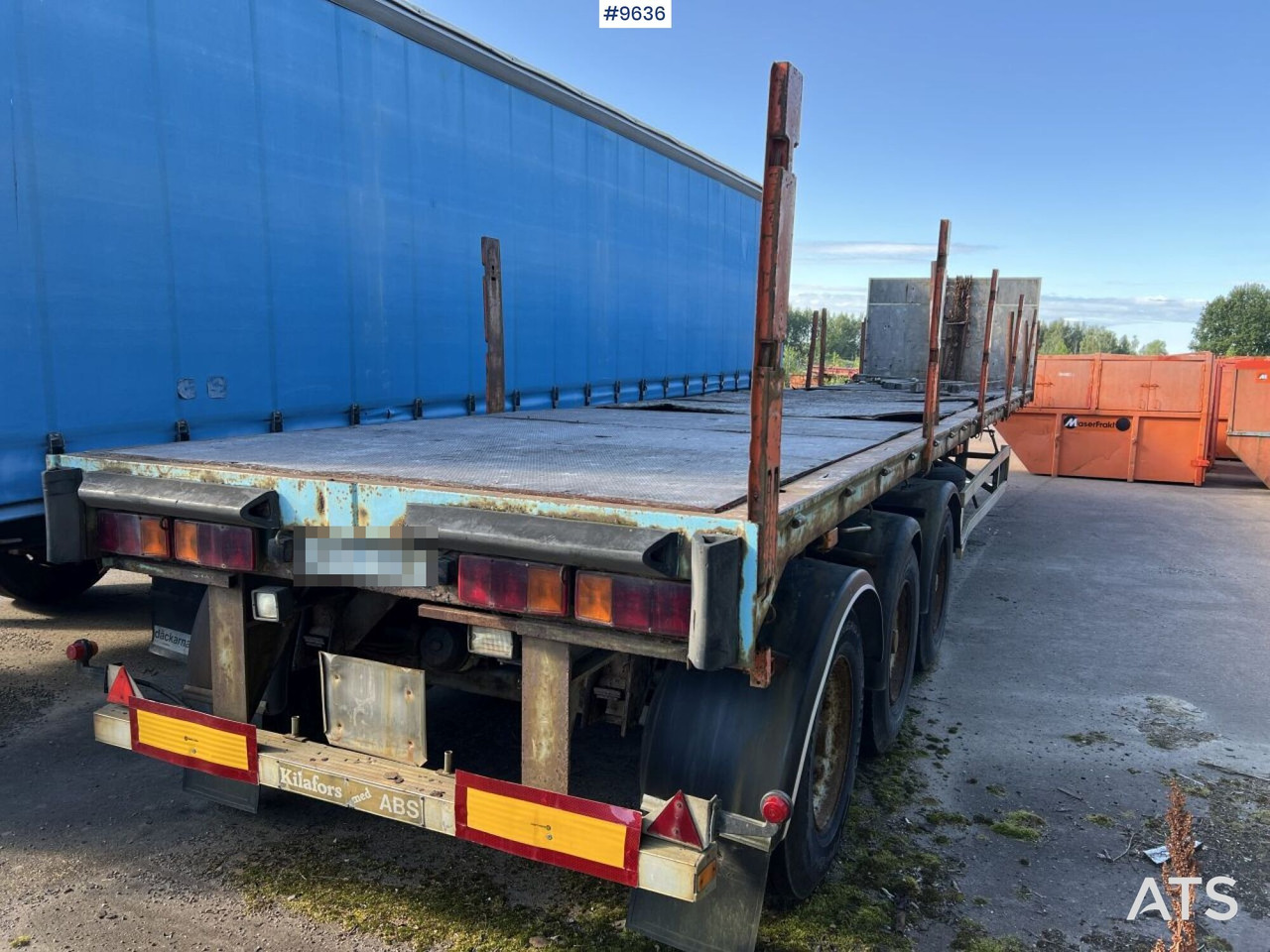 KILAFORS SVTPB3 129 trailer, Rep Objekt - Platvorm/ Madelpoolhaagis: pilt 1 KILAFORS SVTPB3 129 trailer, Rep Objekt - Platvorm/ Madelpoolhaagis: pilt 1