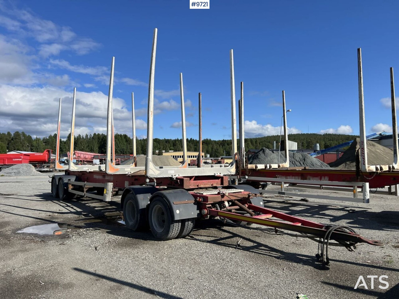 Kilafors SBB4A-36-105 Timber wagon - Metsaveohaagis: pilt 2 Kilafors SBB4A-36-105 Timber wagon - Metsaveohaagis: pilt 2