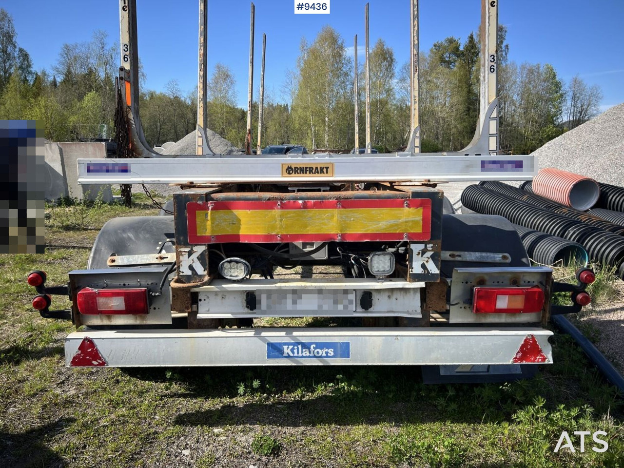 Kilafors SBB4A Logging trailer - Metsaveohaagis: pilt 3 Kilafors SBB4A Logging trailer - Metsaveohaagis: pilt 3