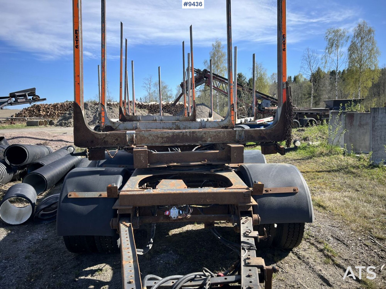 Kilafors SBB4A Logging trailer - Metsaveohaagis: pilt 4 Kilafors SBB4A Logging trailer - Metsaveohaagis: pilt 4