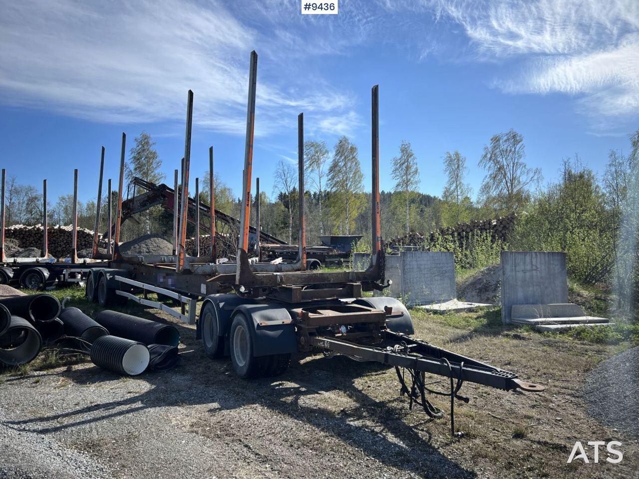Kilafors SBB4A Logging trailer - Metsaveohaagis: pilt 1 Kilafors SBB4A Logging trailer - Metsaveohaagis: pilt 1