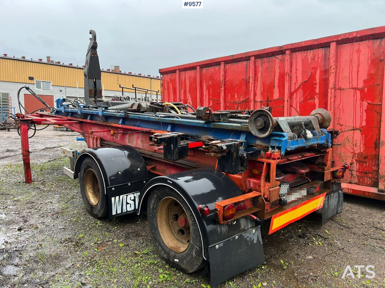 Link trailer PARATOR with swap body - Konksu tõstja/ Koormaandur, Haagis: pilt 3 Link trailer PARATOR with swap body - Konksu tõstja/ Koormaandur, Haagis: pilt 3