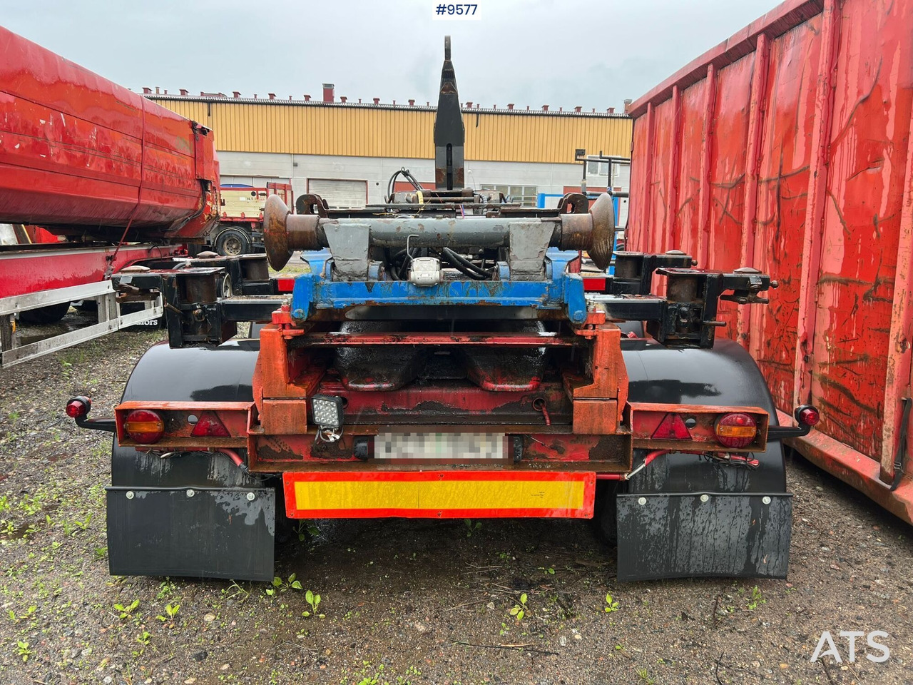 Link trailer PARATOR with swap body - Konksu tõstja/ Koormaandur, Haagis: pilt 4 Link trailer PARATOR with swap body - Konksu tõstja/ Koormaandur, Haagis: pilt 4