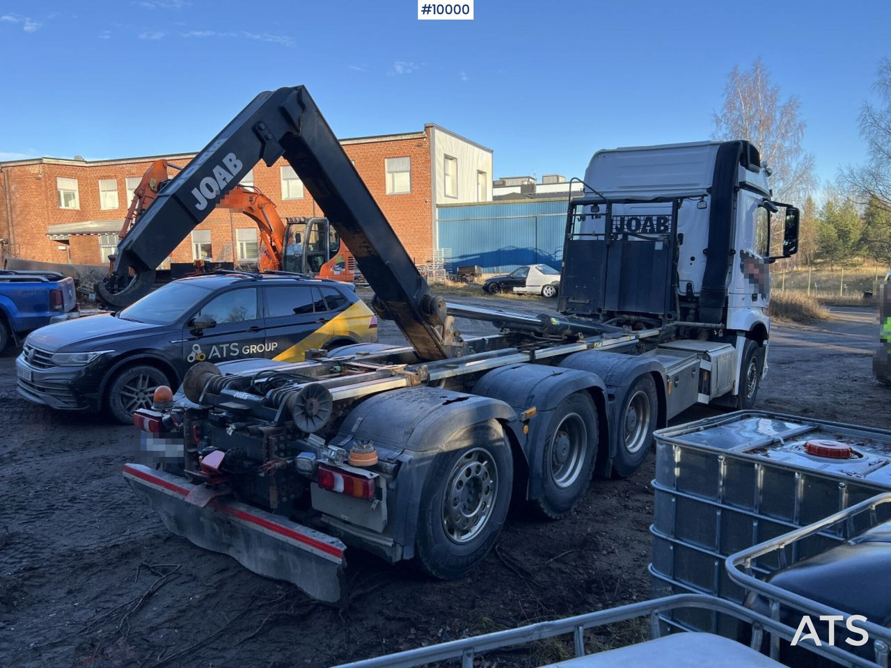 MERCEDES-BENZ AROCS 3251 Hook Truck with tridem body - Konkstõstukiga veoauto: pilt 3 MERCEDES-BENZ AROCS 3251 Hook Truck with tridem body - Konkstõstukiga veoauto: pilt 3