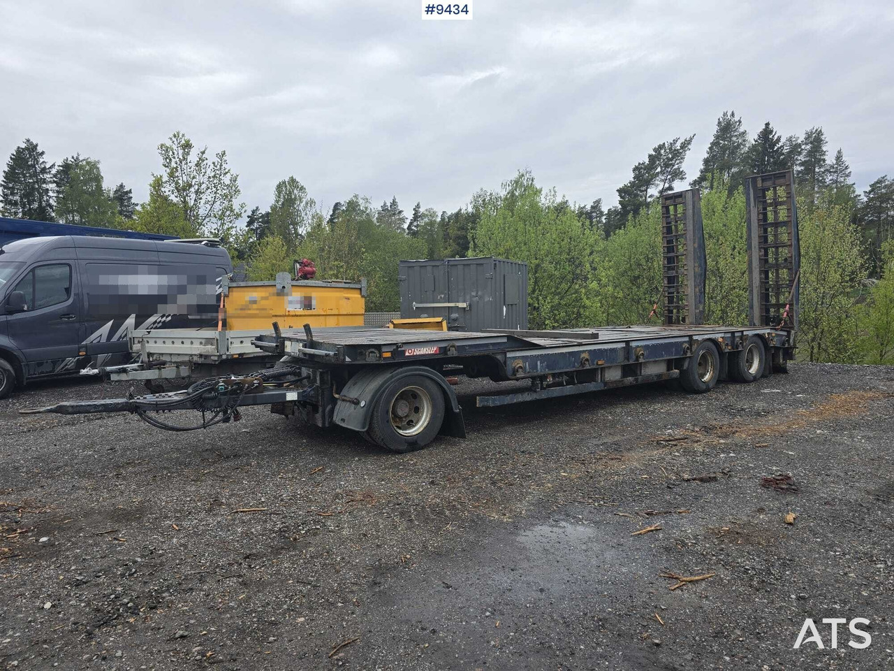 Machine trailer McCauley MAC-TLL3-33 - Madal platvorm järelhaagis: pilt 1 Machine trailer McCauley MAC-TLL3-33 - Madal platvorm järelhaagis: pilt 1