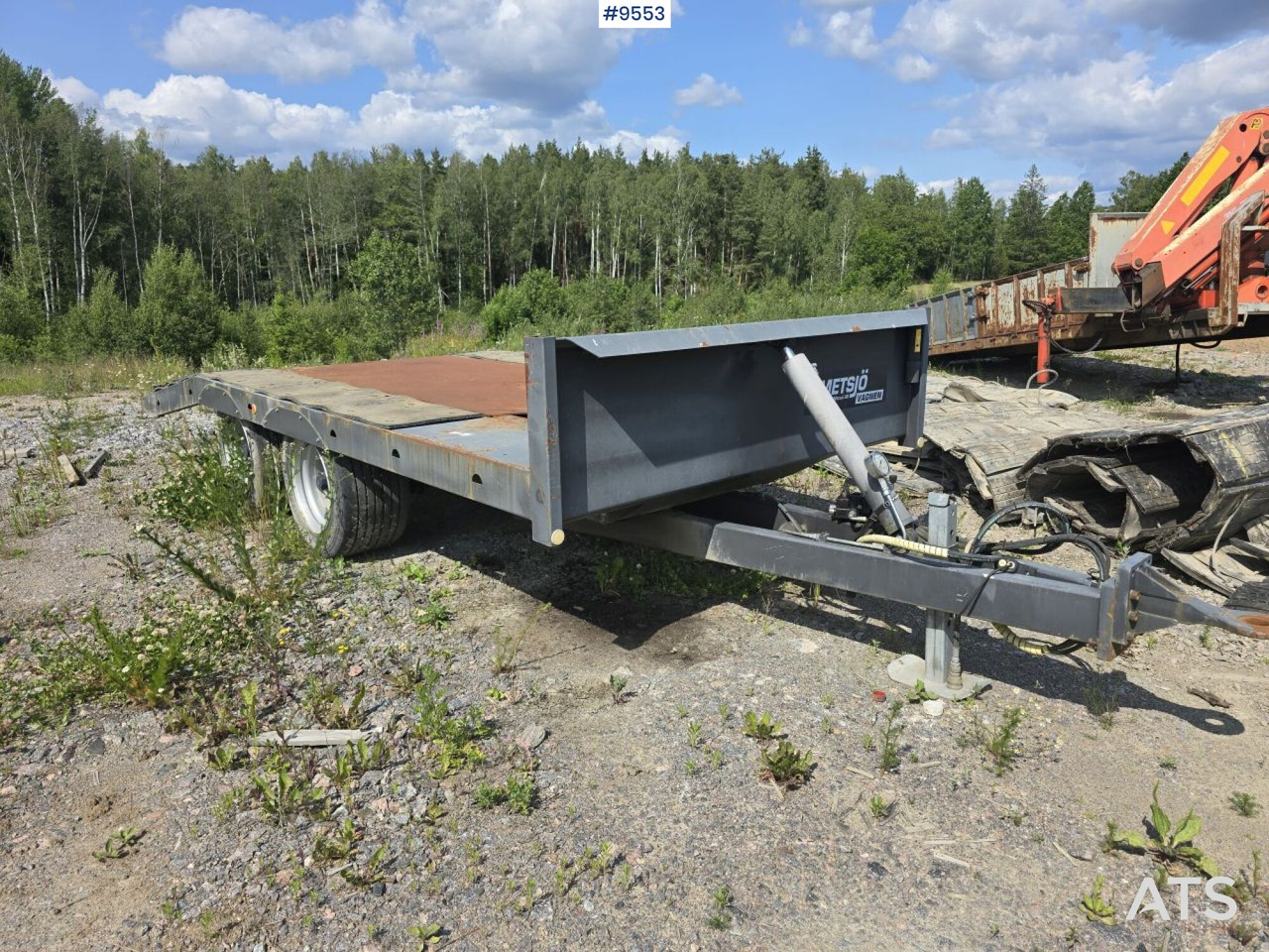 Machine trailer Metsjö - Treiler järelhaagis: pilt 1 Machine trailer Metsjö - Treiler järelhaagis: pilt 1