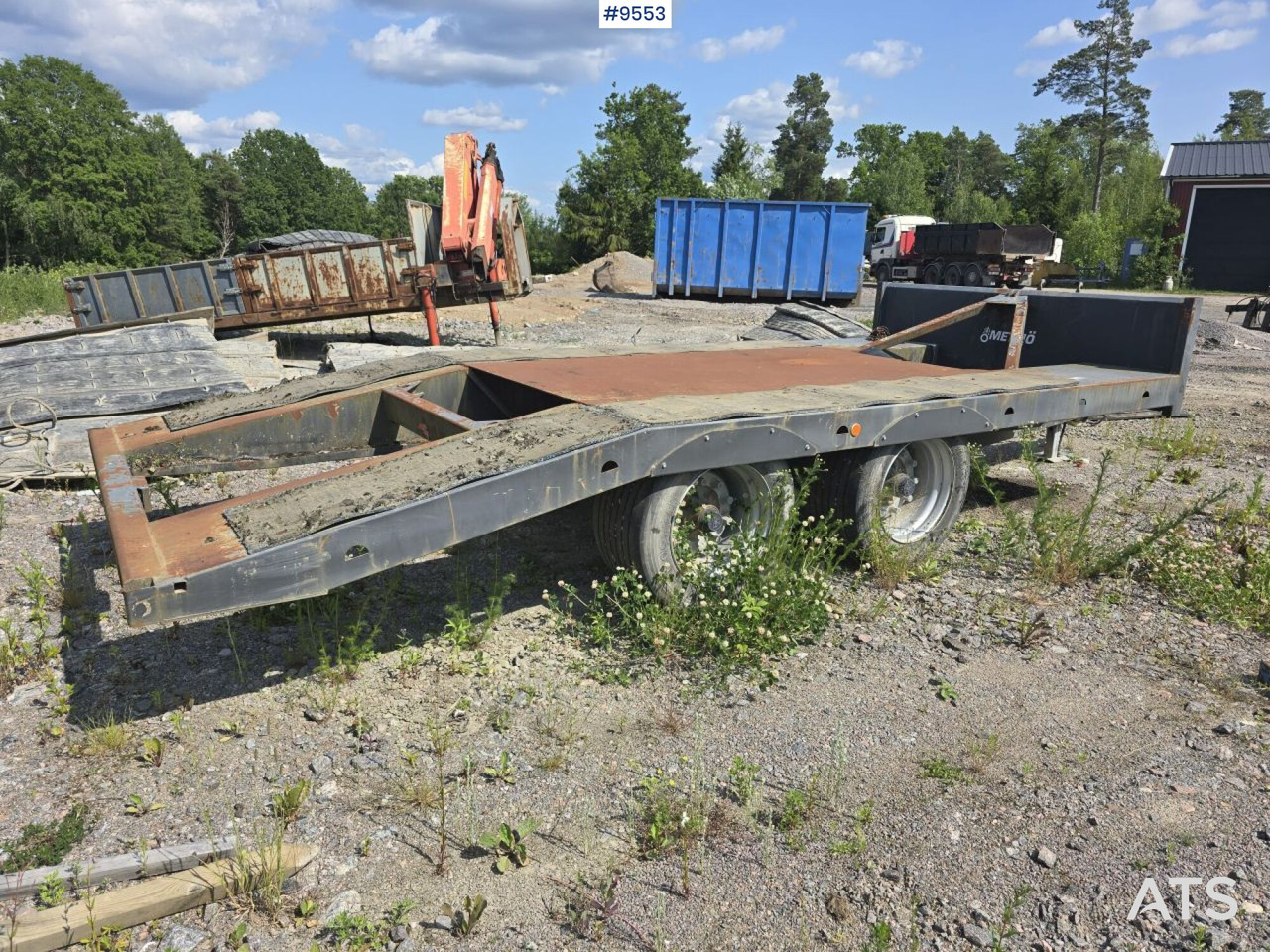 Machine trailer Metsjö - Treiler järelhaagis: pilt 4 Machine trailer Metsjö - Treiler järelhaagis: pilt 4