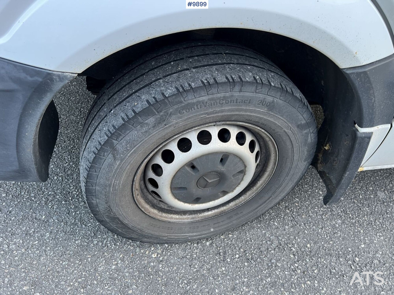 Tarbesõiduk furgoon Mercedes Benz Sprinter Skåpbil med bakgavellyft: pilt 15