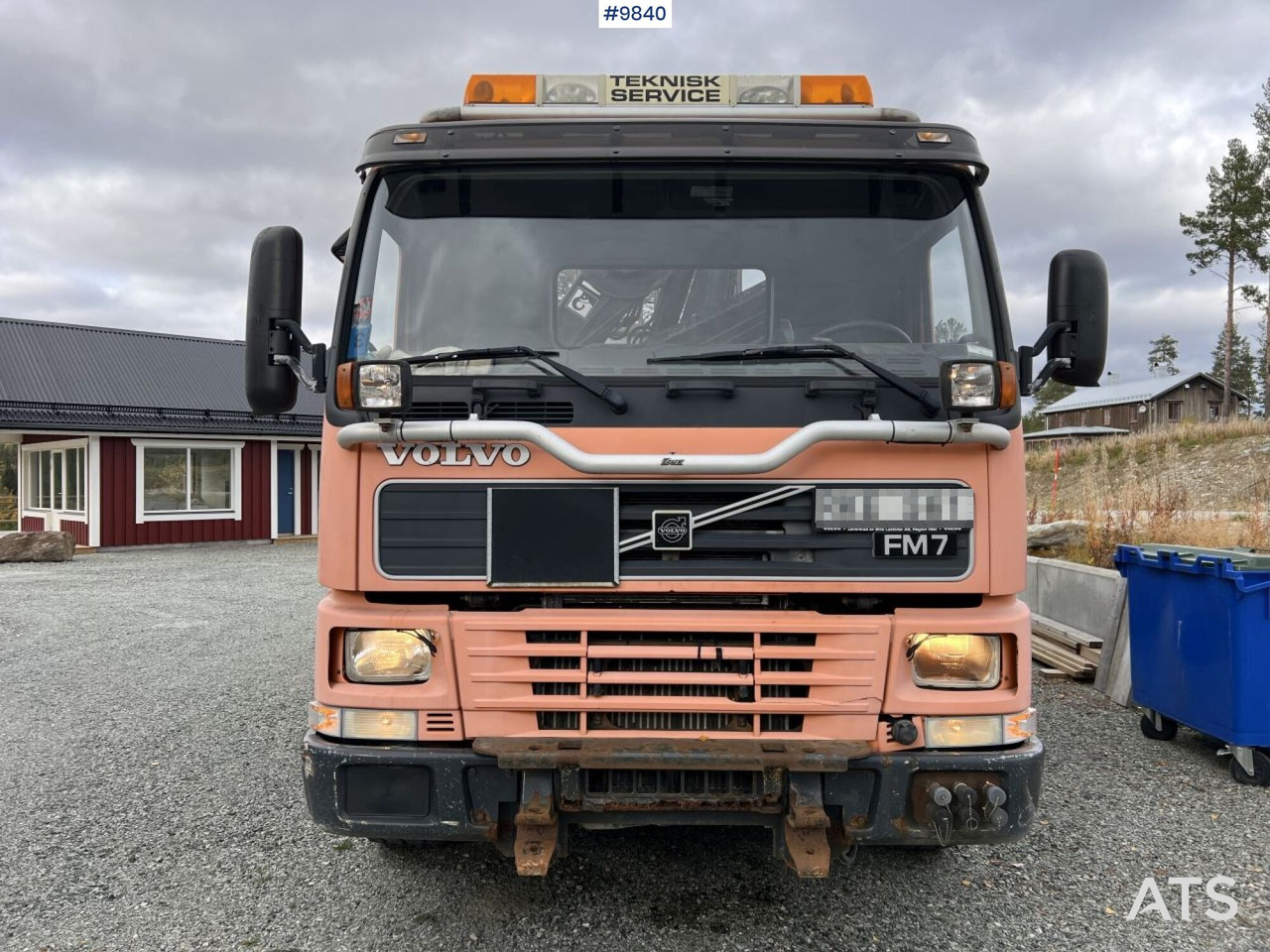 Volvo FM7 crane truck/tipper truck with Hiab 112 (video) - Muu seadmestik: pilt 2 Volvo FM7 crane truck/tipper truck with Hiab 112 (video) - Muu seadmestik: pilt 2