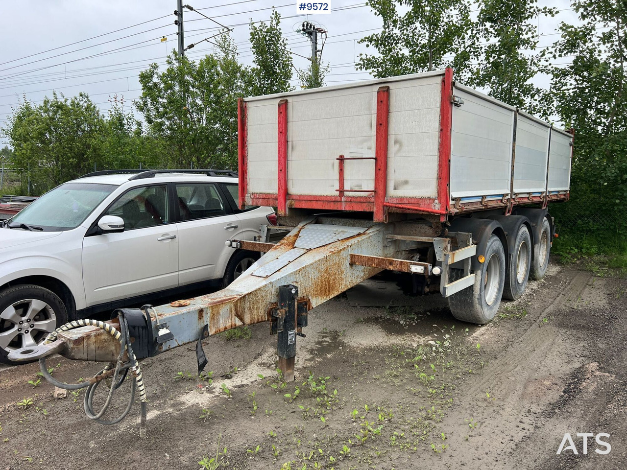 NORSLEP PHV 24 T tipper trailer - Kalluri järelhaagis: pilt 1 NORSLEP PHV 24 T tipper trailer - Kalluri järelhaagis: pilt 1