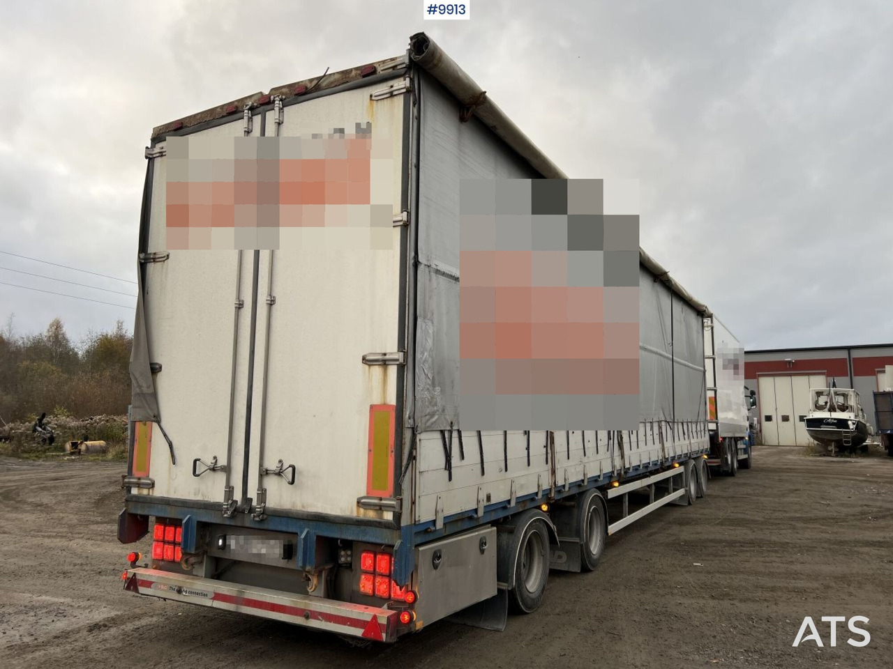 PARATOR SCV 18-20 Truck trailer with folding sides - Platvormhaagis/ Madelhaagis: pilt 4 PARATOR SCV 18-20 Truck trailer with folding sides - Platvormhaagis/ Madelhaagis: pilt 4
