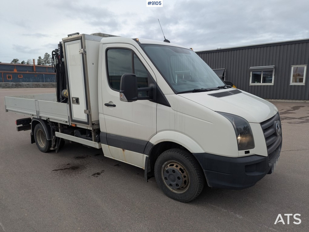 Pickup Crane Truck VW Crafter 50 2.5 TDI with HIAB crane (SEE VIDEO) - Kraanaga veoauto: pilt 2 Pickup Crane Truck VW Crafter 50 2.5 TDI with HIAB crane (SEE VIDEO) - Kraanaga veoauto: pilt 2