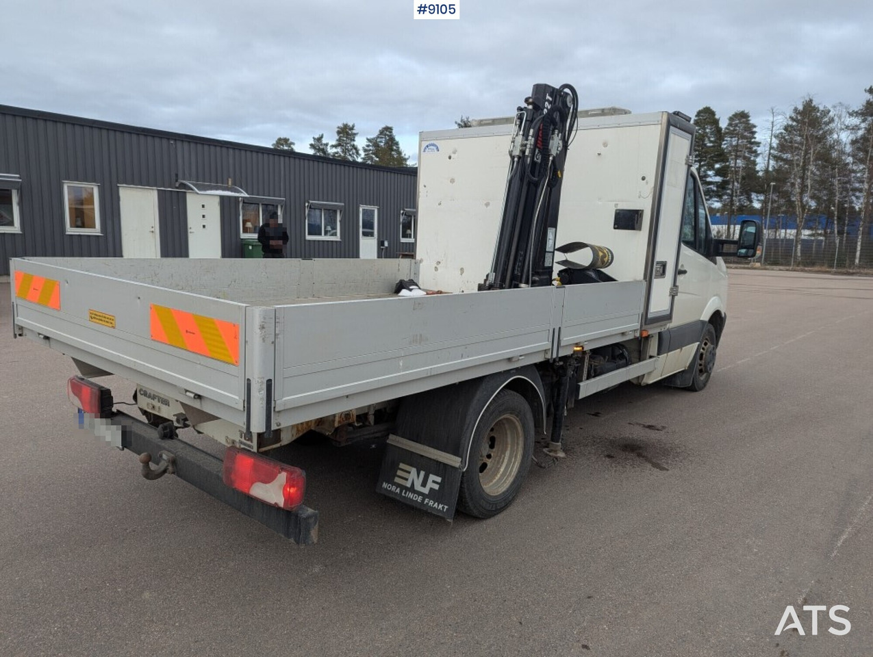 Pickup Crane Truck VW Crafter 50 2.5 TDI with HIAB crane (SEE VIDEO) - Kraanaga veoauto: pilt 3 Pickup Crane Truck VW Crafter 50 2.5 TDI with HIAB crane (SEE VIDEO) - Kraanaga veoauto: pilt 3