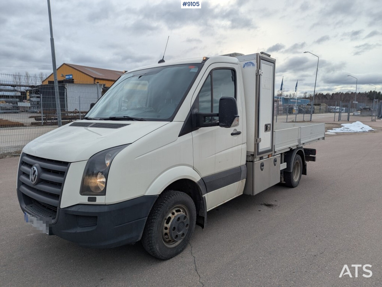 Pickup Crane Truck VW Crafter 50 2.5 TDI with HIAB crane (SEE VIDEO) - Kraanaga veoauto: pilt 1 Pickup Crane Truck VW Crafter 50 2.5 TDI with HIAB crane (SEE VIDEO) - Kraanaga veoauto: pilt 1