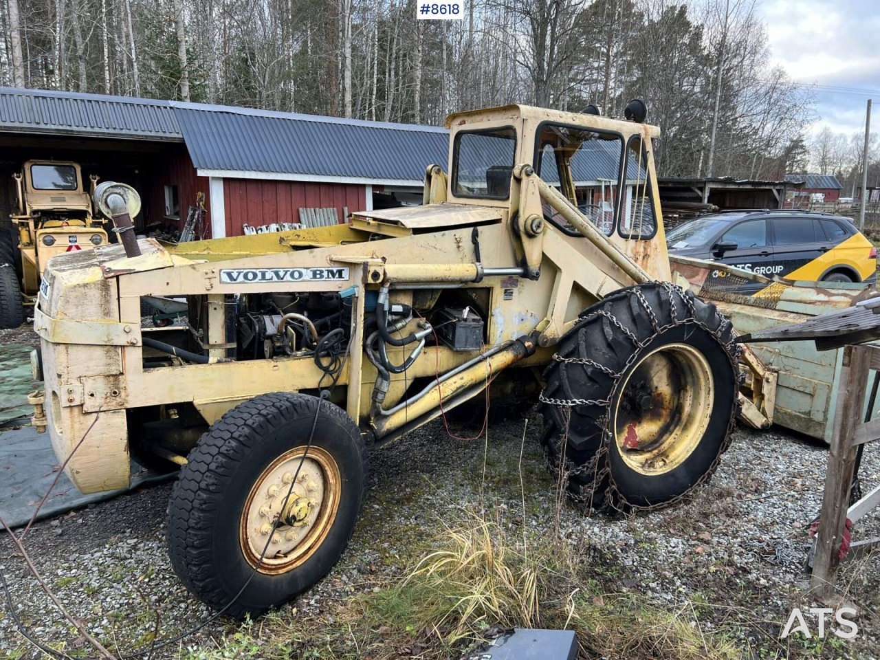 Rear Loader VOLVO BM 350 (SEE VIDEOS) - Rataslaadur: pilt 3 Rear Loader VOLVO BM 350 (SEE VIDEOS) - Rataslaadur: pilt 3