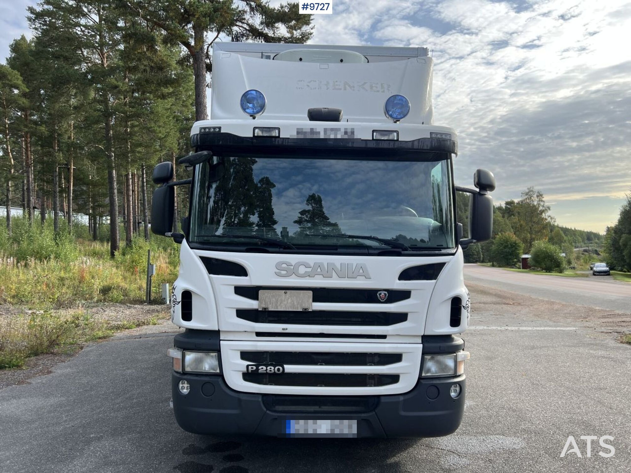 SCANIA P280 Box truck with tail lift - Kasti veoauto: pilt 2 SCANIA P280 Box truck with tail lift - Kasti veoauto: pilt 2