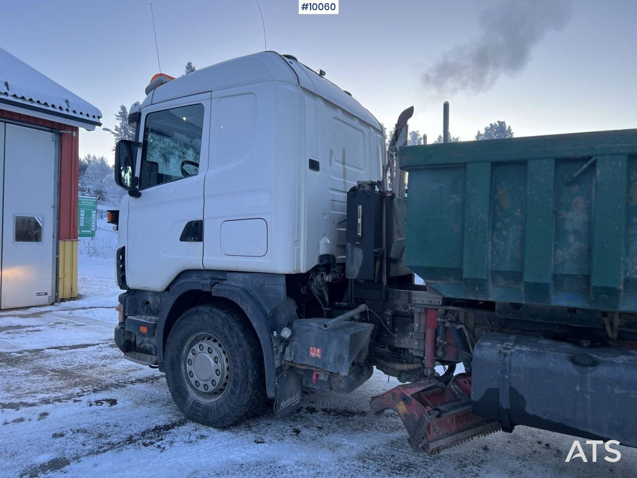 SCANIA R164 Tipper truck with plow equipment (VIDEO) - Kallurauto: pilt 2 SCANIA R164 Tipper truck with plow equipment (VIDEO) - Kallurauto: pilt 2