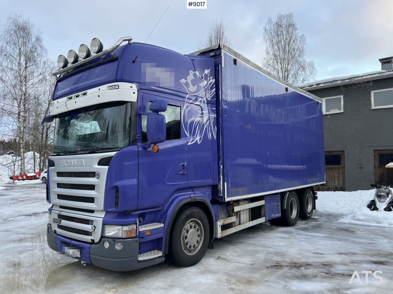 SCANIA R560 chipper truck - Kasti veoauto: pilt 1 SCANIA R560 chipper truck - Kasti veoauto: pilt 1