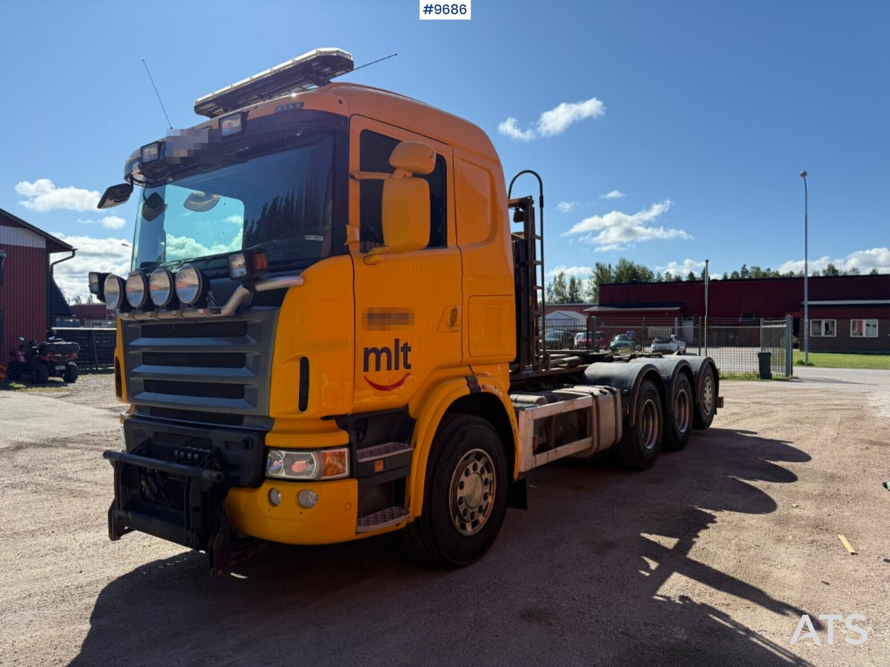 Scania G440 8X4 Lastväxlare plog och saltutrustad Rep.objekt - Konkstõstukiga veoauto: pilt 1 Scania G440 8X4 Lastväxlare plog och saltutrustad Rep.objekt - Konkstõstukiga veoauto: pilt 1