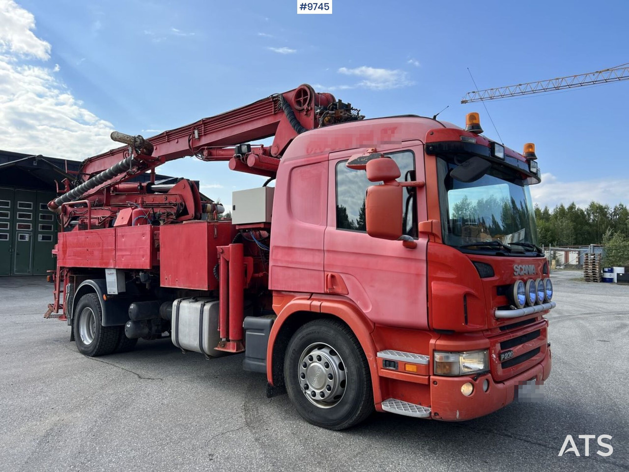 Scania P230 with Concrete pump - Betoonipump: pilt 2 Scania P230 with Concrete pump - Betoonipump: pilt 2